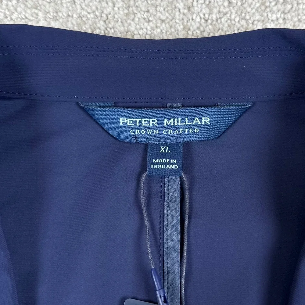 NEW Peter Millar Mens XL Navy Bingham Crown Crafted Performance Stretch Blazer